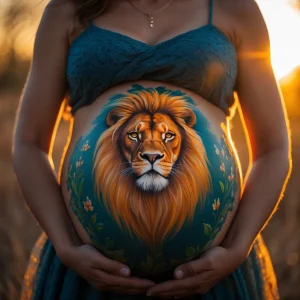 Bodypainting Embarazo De Leon Ideas