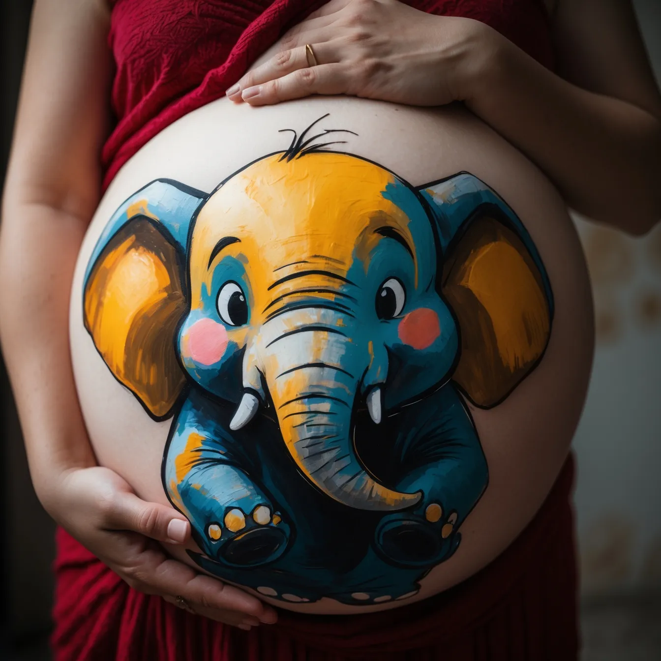 dibujo para panza dumbo