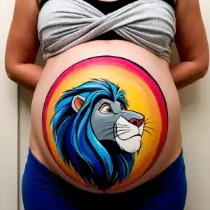 Tripas Embarazadas Pintadas Rey Leon
