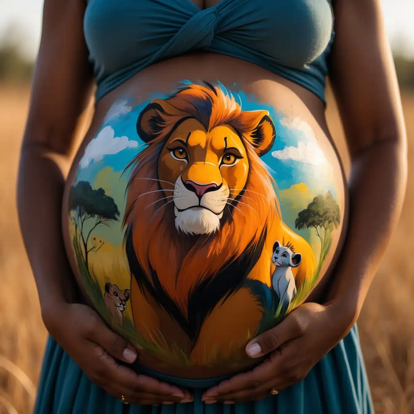 Dibujo Para Panza Rey Leon