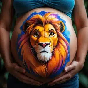 Dibujo Para Panza De Embarazada Rey Leon Disney