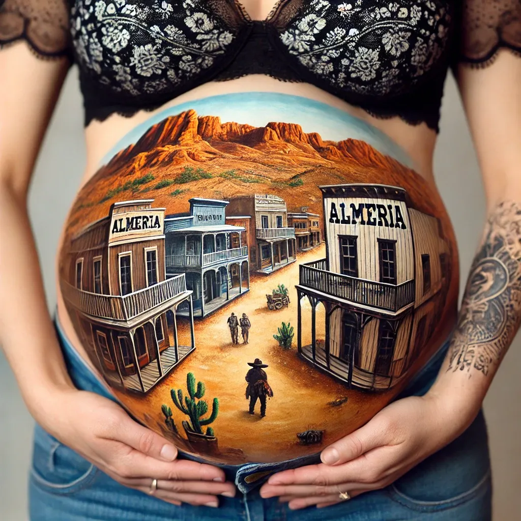 bellypainting almeria