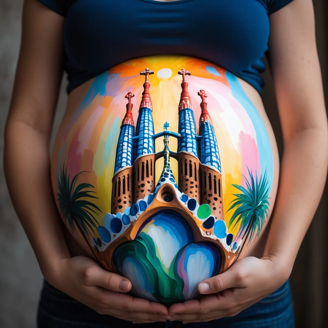 bellypainting barcelona