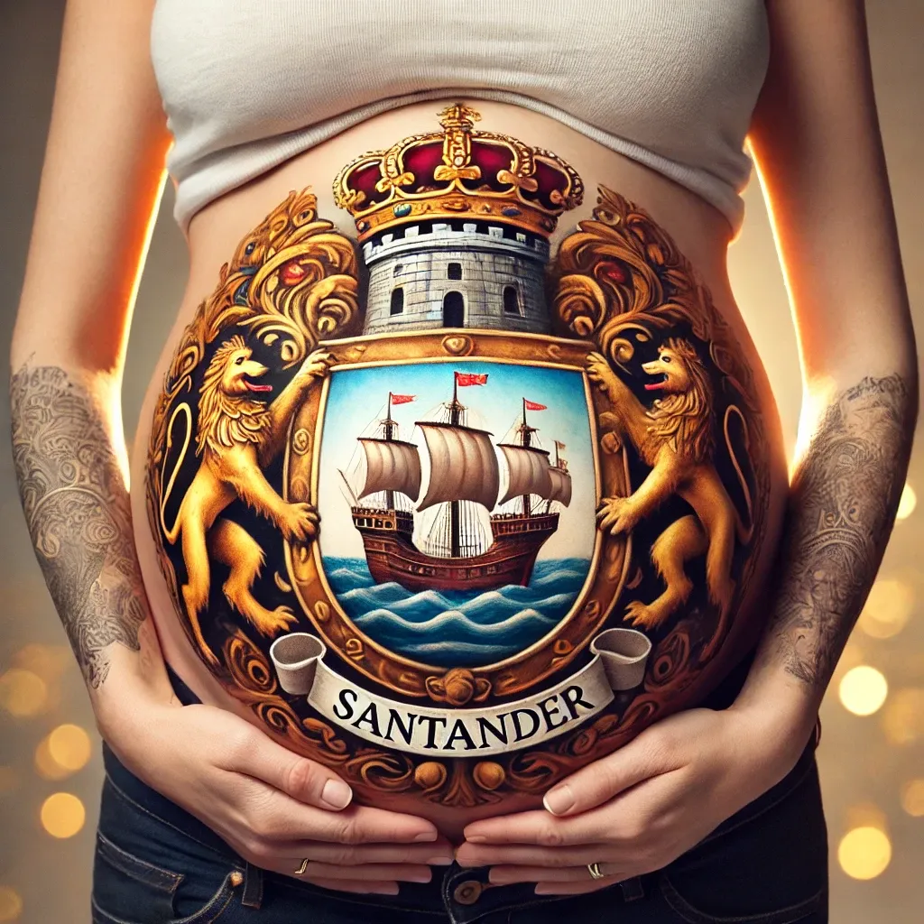bellypainting santander