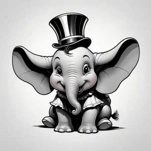 belly painting plantillas dumbo