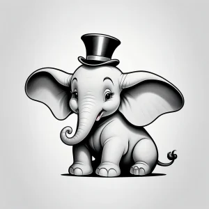 belly painting plantillas dumbo
