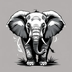 belly painting plantillas elefante