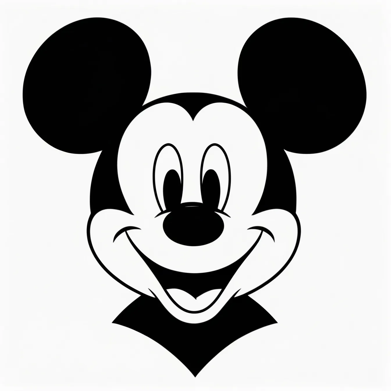plantilla dibujo barriga embarazada mickey mouse disney