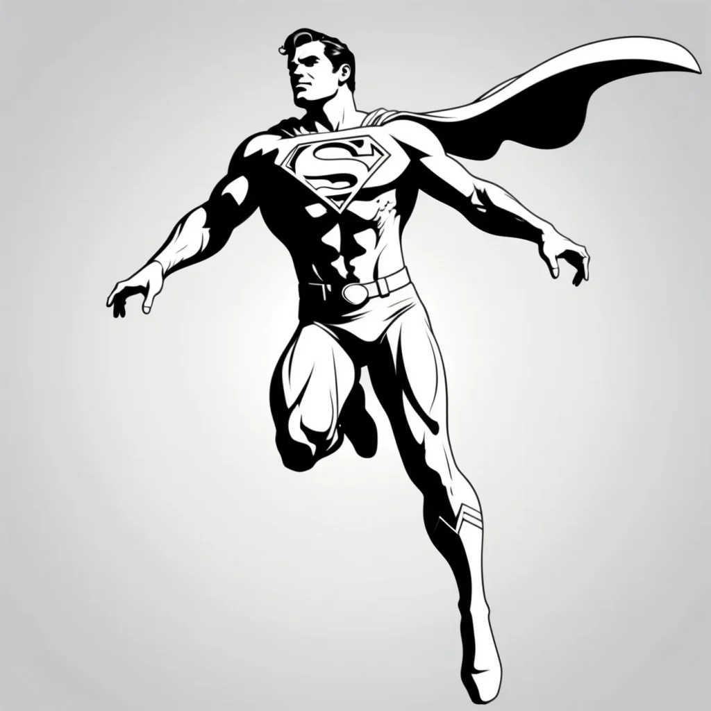 plantilla dibujo barriga embarazada superman