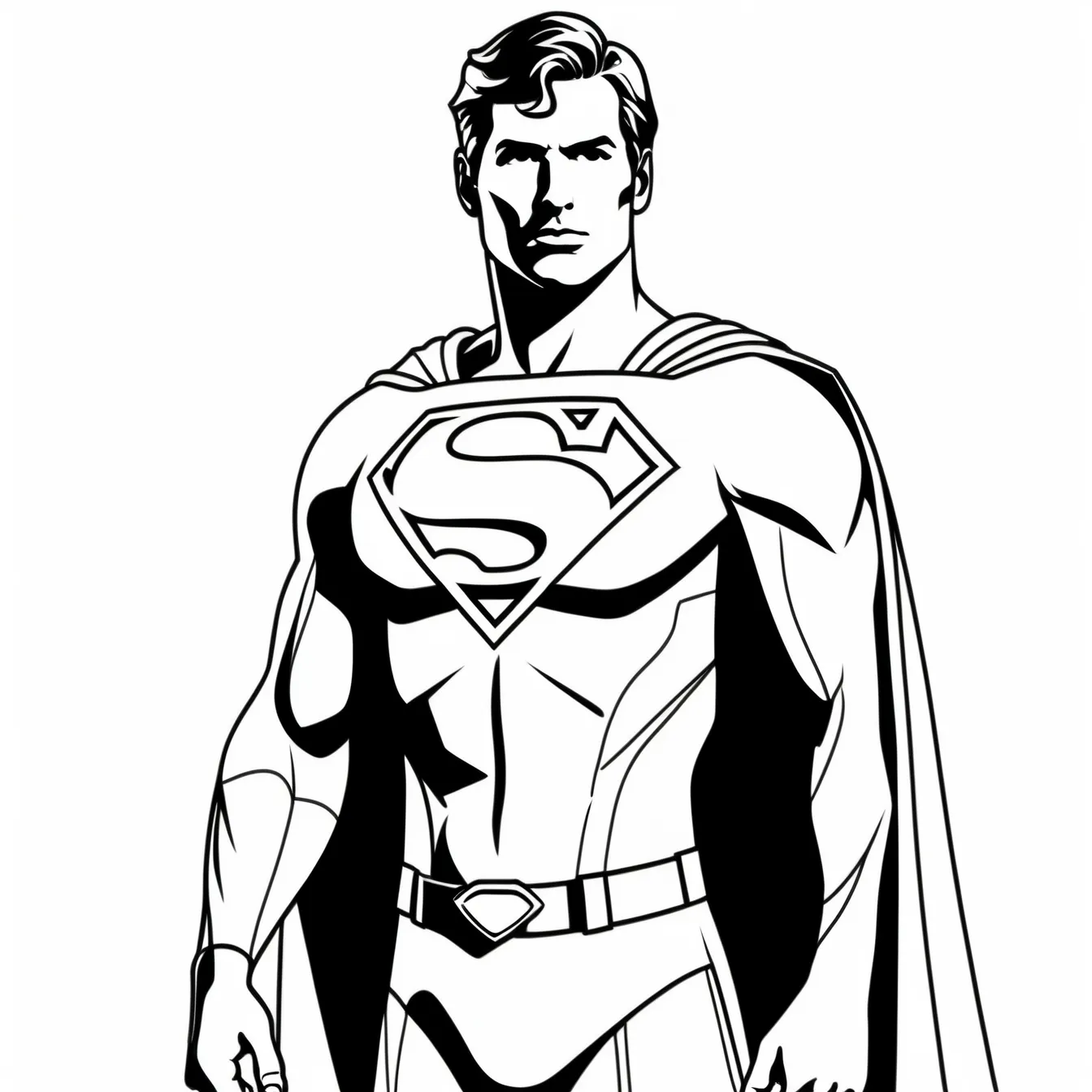 plantilla dibujo barriga embarazada super man