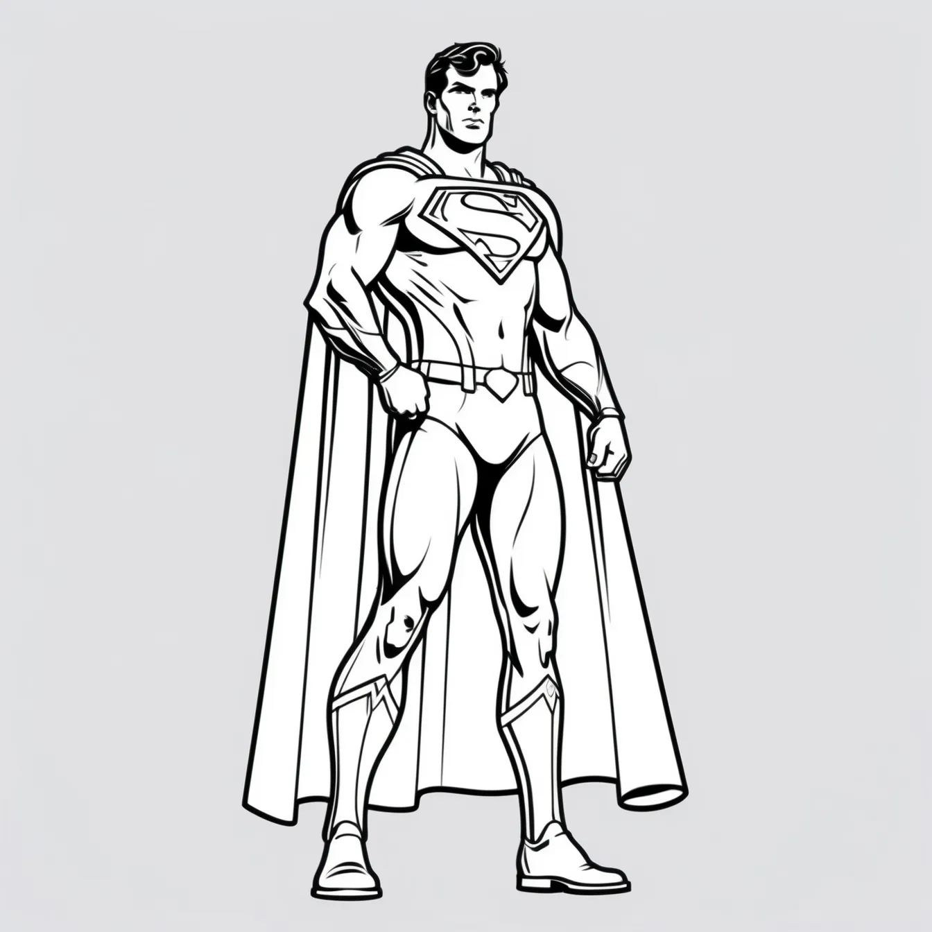 plantilla dibujo barriga embarazada superman