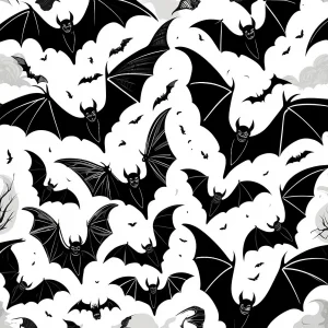 Plantilla de barriga embarazada halloween murcielagos