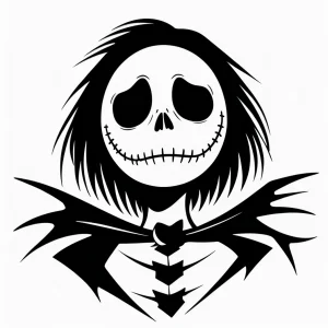plantillas en la barriga de una embarazada jack skellington