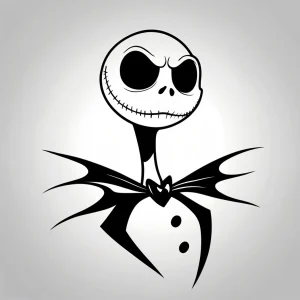 plantilla panza embarazada jack skellington