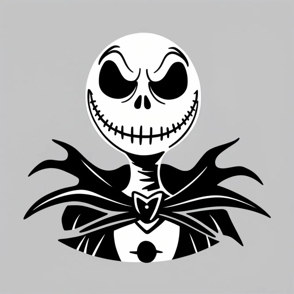 plantilla para barriga de embarazada jack skellington pesadilla antes de navidad