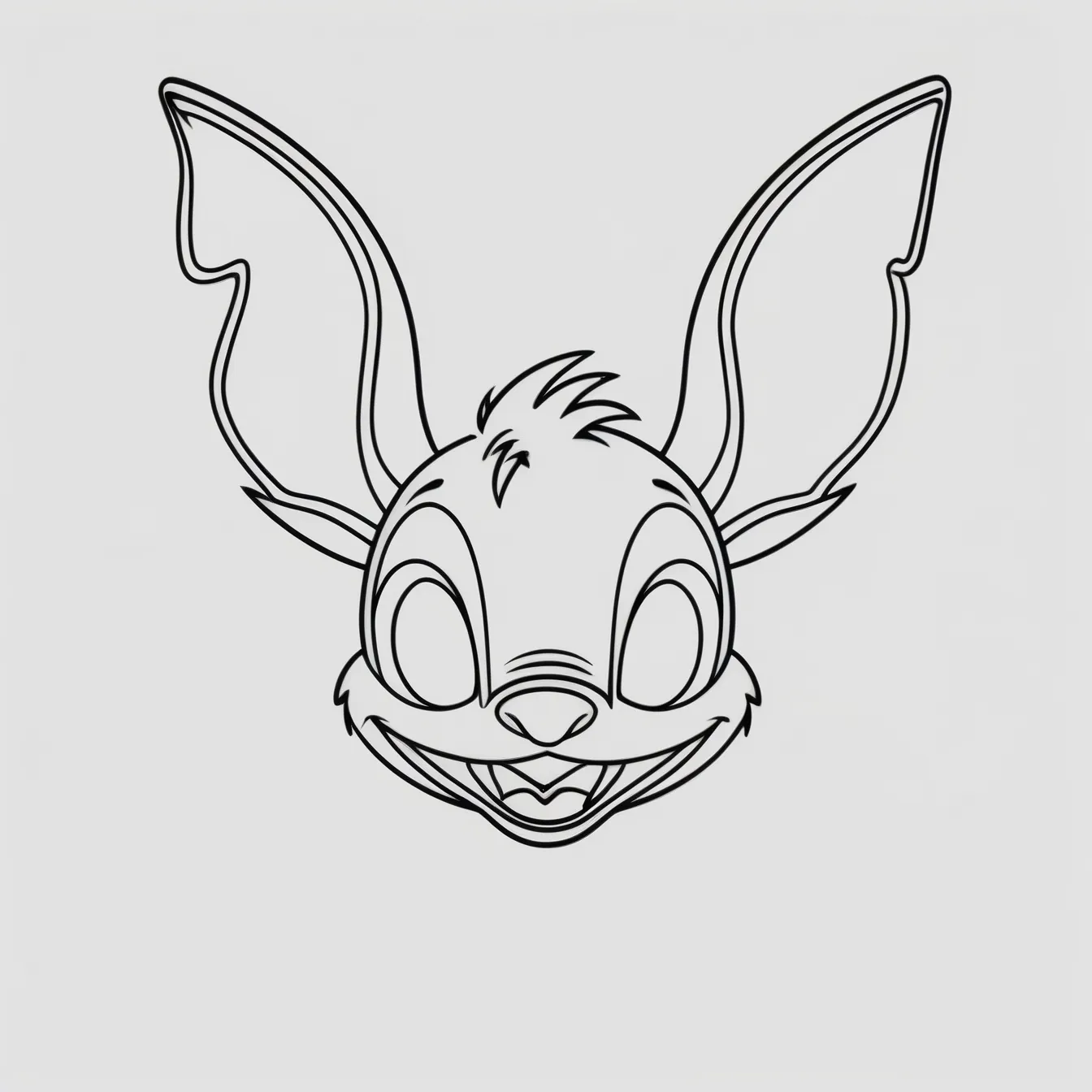 plantilla dibujo barriga embarazada lilo and stitch disney