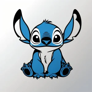 plantilla dibujo barriga embarazada lilo and stitch